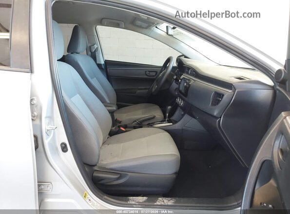 2T1BURHE8GC590014 2016 TOYOTA COROLLA Silver Սալոնի դիմացի տեսք