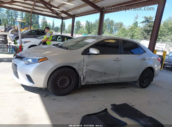 2T1BURHE8GC590014 2016 TOYOTA COROLLA Silver Սալոնի 360 աստիճան տեսք