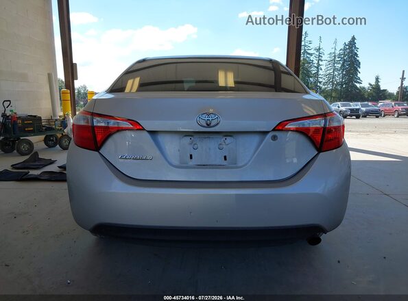 2T1BURHE8GC590014 2016 TOYOTA COROLLA Silver 