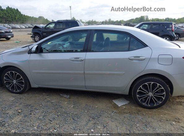 2T1BURHE8GC611153 2016 TOYOTA COROLLA Silver Панорамний вид салону 360°