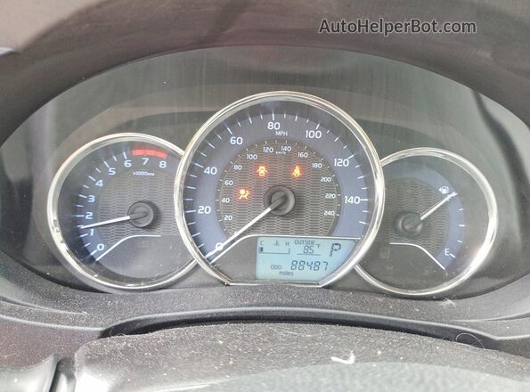 2T1BURHE8GC626509 2016 TOYOTA COROLLA White Սարքավորումների վահանակի տեսք
