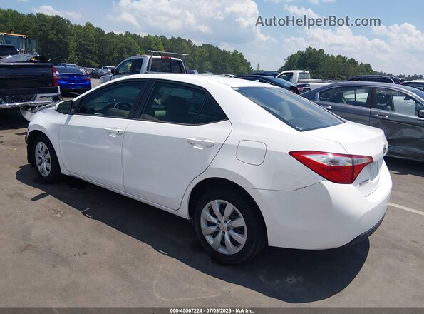 2T1BURHE8GC651474 2016 TOYOTA COROLLA White Trasero izquierdo