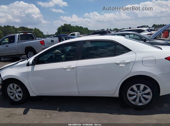 2T1BURHE8GC651474 2016 TOYOTA COROLLA White 