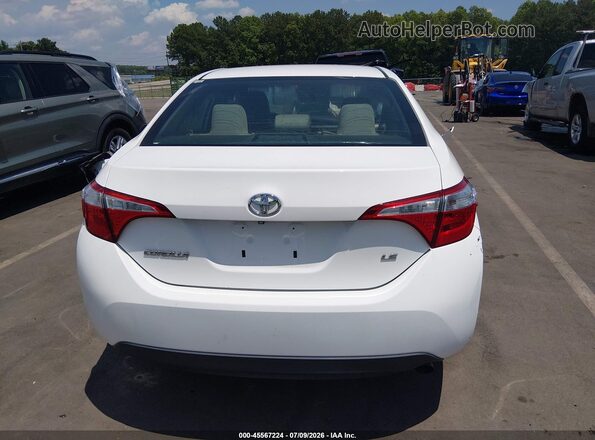 2T1BURHE8GC651474 2016 TOYOTA COROLLA White 