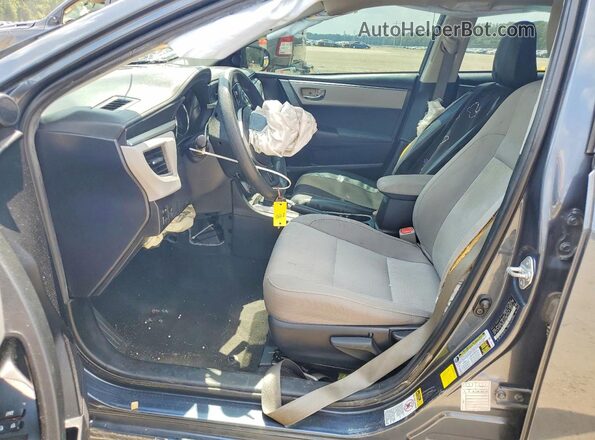 2T1BURHE8GC668470 2016 TOYOTA COROLLA Charcoal Vista interior delantera