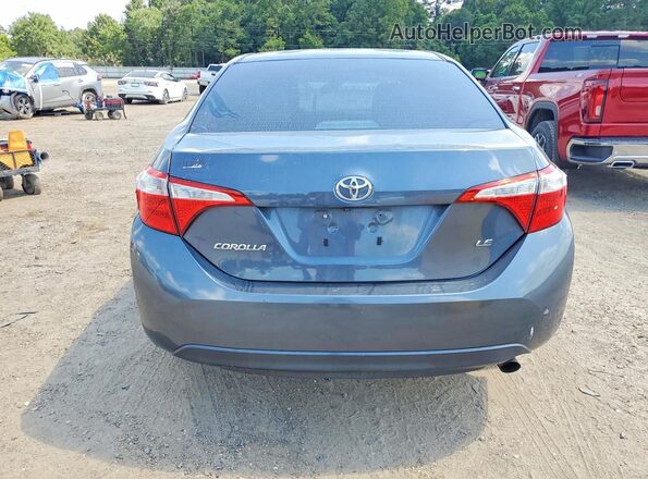 2T1BURHE8GC668470 2016 TOYOTA COROLLA Charcoal Vista trasera