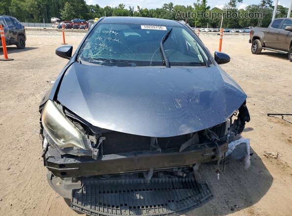 2T1BURHE8GC668470 2016 TOYOTA COROLLA Charcoal Vista frontal