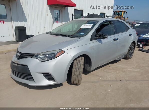 2T1BURHE8GC679288 2016 TOYOTA COROLLA Silver წინა მარცხენა ხედი სამი მეოთხედიდან