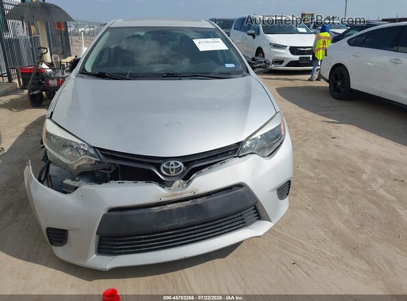 2T1BURHE8GC679288 2016 TOYOTA COROLLA Silver ხელსაწყოთა პანელის ხედი