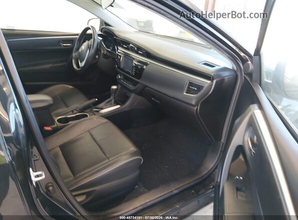 2T1BURHE8GC683681 2016 TOYOTA COROLLA Black Սալոնի դիմացի տեսք