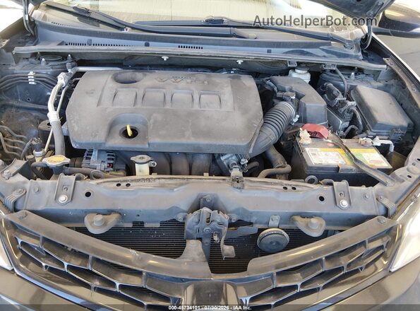 2T1BURHE8GC683681 2016 TOYOTA COROLLA Black Հետևի տեսք