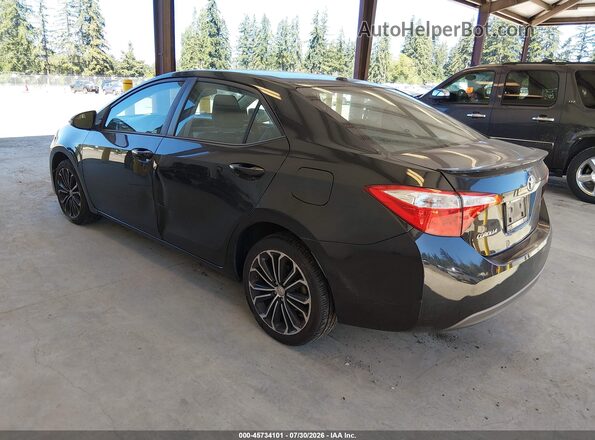 2T1BURHE8GC683681 2016 TOYOTA COROLLA Black Հետևի ձախ