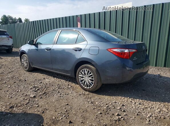 2T1BURHE8GC691828 2016 TOYOTA COROLLA Blue Rear left