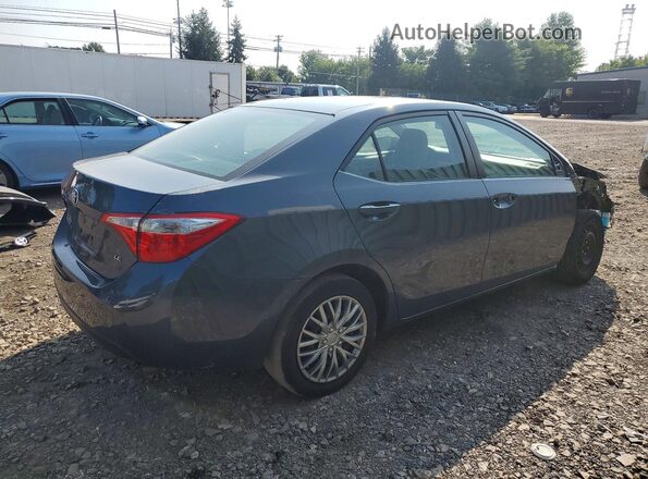 2T1BURHE8GC691828 2016 TOYOTA COROLLA Blue Rear right