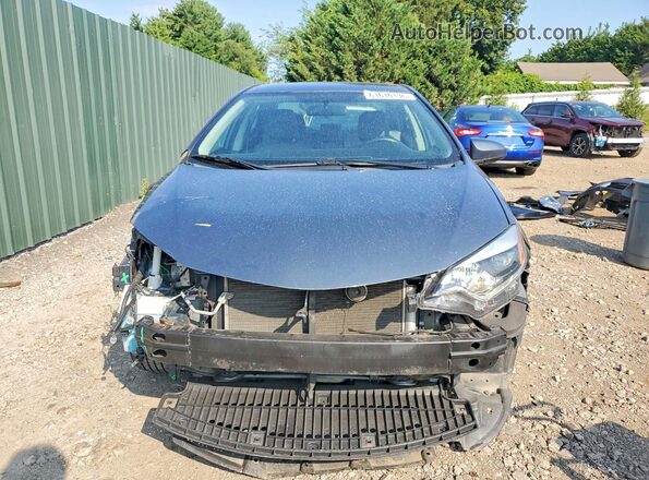 2T1BURHE8GC691828 2016 TOYOTA COROLLA Blue Front view
