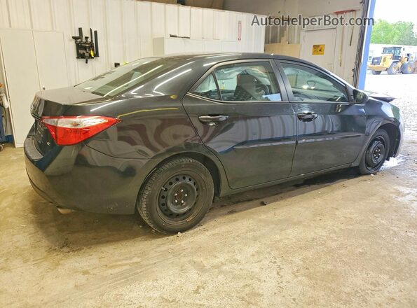 2T1BURHE8GC700981 2016 TOYOTA COROLLA Black Tył prawy