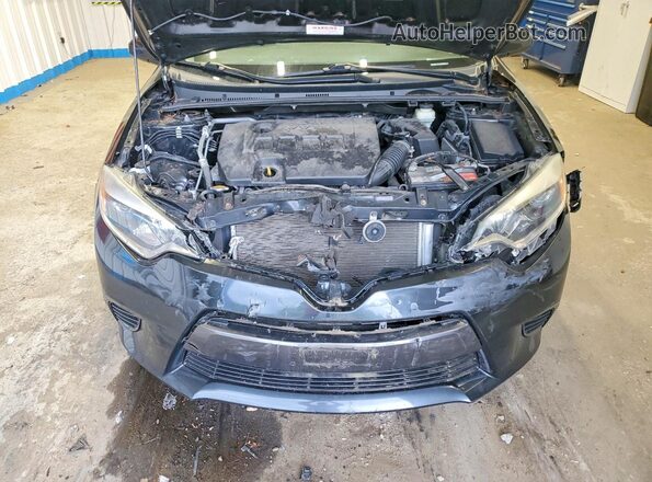 2T1BURHE8GC700981 2016 TOYOTA COROLLA Black Widok wnętrza z tyłu