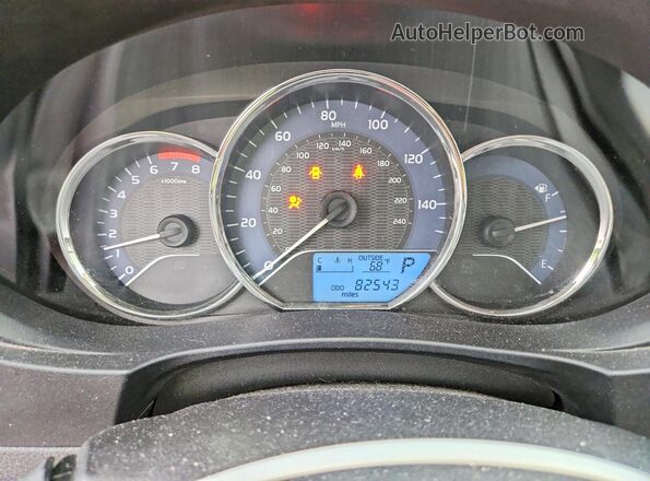 2T1BURHE8GC714962 2016 TOYOTA COROLLA White Սարքավորումների վահանակի տեսք