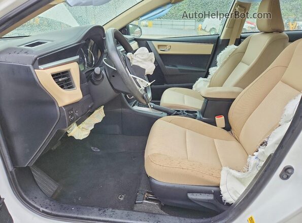 2T1BURHE8GC714962 2016 TOYOTA COROLLA White Սալոնի դիմացի տեսք