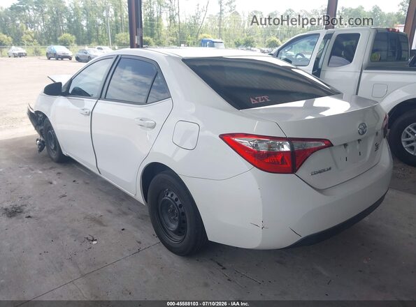 2T1BURHE8GC721930 2016 TOYOTA COROLLA White Trasero izquierdo