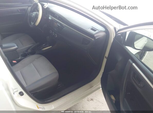 2T1BURHE8GC721930 2016 TOYOTA COROLLA White Vista interior delantera