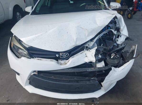 2T1BURHE8GC721930 2016 TOYOTA COROLLA White Vista frontal