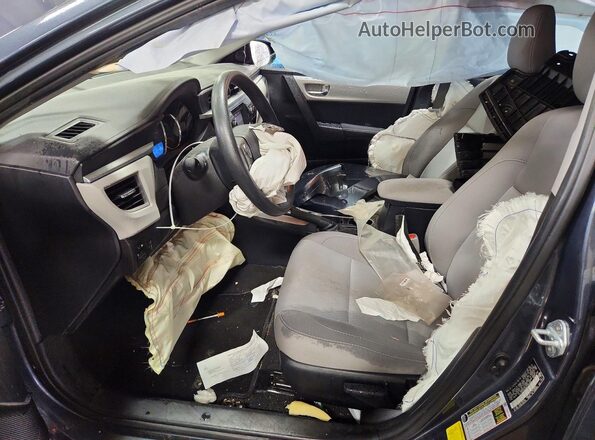 2T1BURHE8GC736346 2016 TOYOTA COROLLA Blue Widok wnętrza z przodu