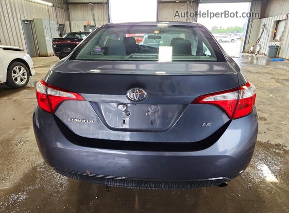 2T1BURHE8GC736346 2016 TOYOTA COROLLA Blue Widok z tyłu