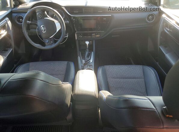 2T1BURHE8HC750166 2017 TOYOTA COROLLA Black Առջևի վահանակի տեսք