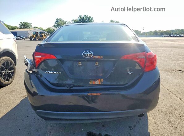 2T1BURHE8HC750166 2017 TOYOTA COROLLA Black Հետևի տեսք
