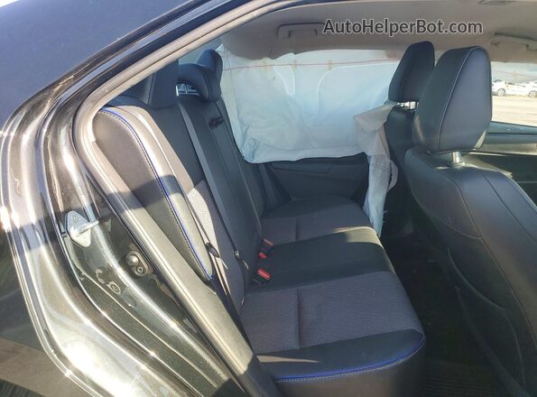 2T1BURHE8HC750166 2017 TOYOTA COROLLA Black Հետևի նստատեղերի տեսք