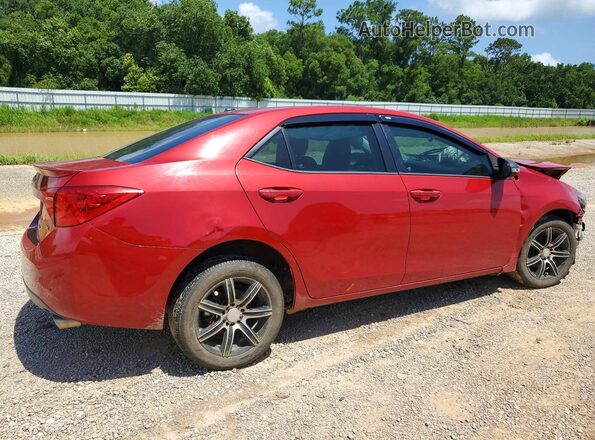 2T1BURHE8HC754220 2017 TOYOTA COROLLA Red უკანა მარჯვენა