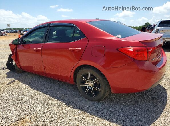 2T1BURHE8HC754220 2017 TOYOTA COROLLA Red უკანა მარცხენა