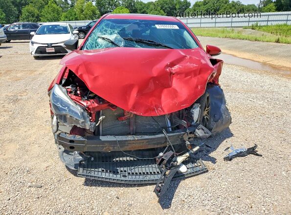 2T1BURHE8HC754220 2017 TOYOTA COROLLA Red წინა ხედი