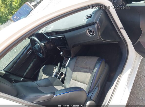 2T1BURHE8HC767209 2017 TOYOTA COROLLA White Widok wnętrza z przodu