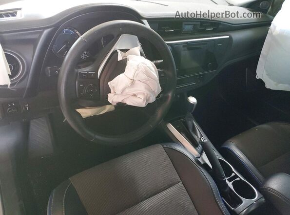 2T1BURHE8HC771941 2017 TOYOTA COROLLA Silver Առջևի վահանակի տեսք