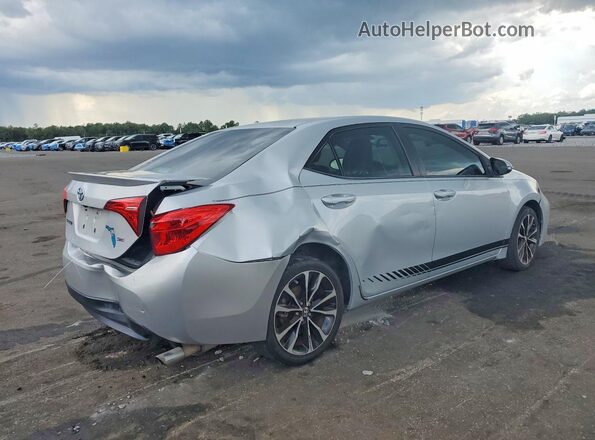 2T1BURHE8HC787363 2017 TOYOTA COROLLA Gray Rear right