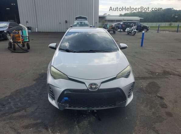2T1BURHE8HC787363 2017 TOYOTA COROLLA Gray Front view