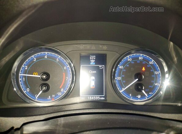 2T1BURHE8HC787363 2017 TOYOTA COROLLA Gray Instrument cluster view