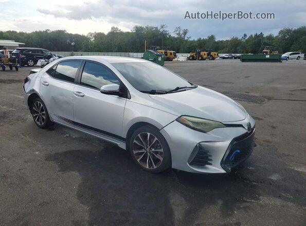 2T1BURHE8HC787363 2017 TOYOTA COROLLA Gray Front right