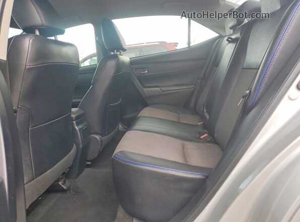 2T1BURHE8HC787363 2017 TOYOTA COROLLA Gray Rear seats view
