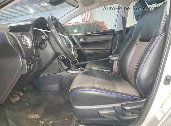 2T1BURHE8HC787363 2017 TOYOTA COROLLA Gray Front interior view