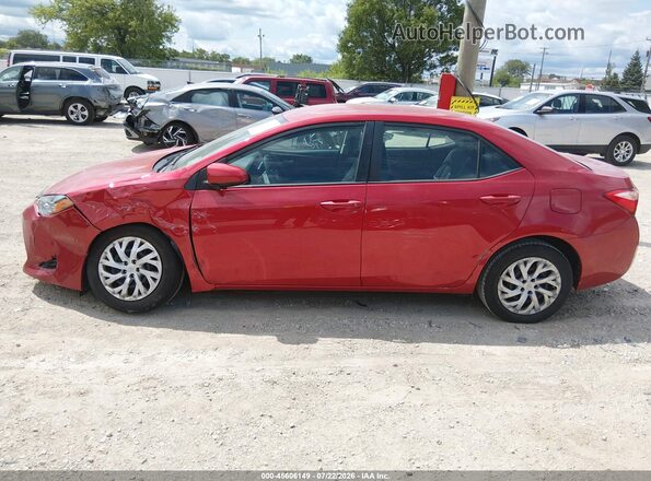 2T1BURHE8HC788867 2017 TOYOTA COROLLA Красный Панорамный вид салона 360°