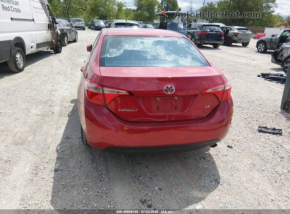 2T1BURHE8HC788867 2017 TOYOTA COROLLA Красный 