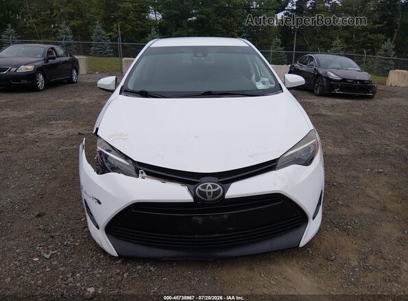 2T1BURHE8HC793146 2017 TOYOTA COROLLA White Widok zestawu wskaźników