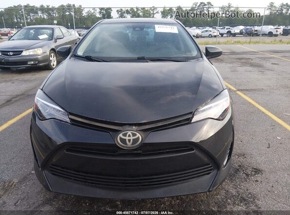 2T1BURHE8HC793406 2017 TOYOTA COROLLA Black Vista del cuadro de instrumentos