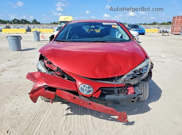 2T1BURHE8HC795074 2017 TOYOTA COROLLA Red Դիմացի տեսք