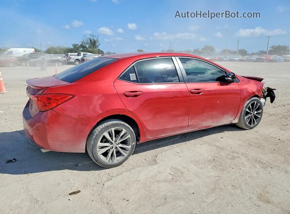 2T1BURHE8HC795074 2017 TOYOTA COROLLA Red Հետևի աջ