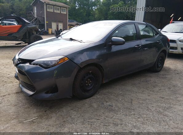 2T1BURHE8HC835072 2017 TOYOTA COROLLA Navy Առջևի ձախ երեք քառորդ տեսարան
