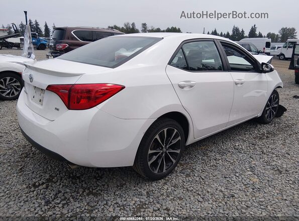 2T1BURHE8HC863082 2017 TOYOTA COROLLA White Tył prawy
